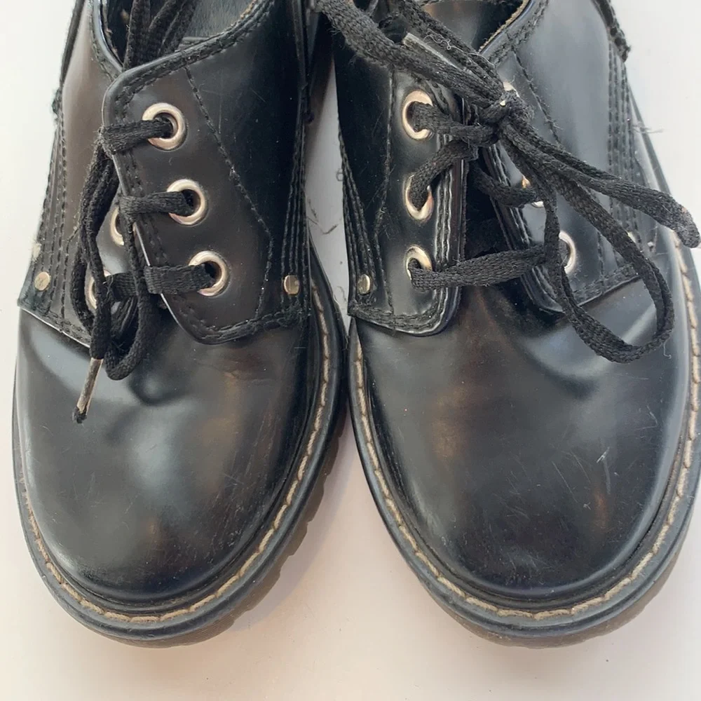 EUC Black Formal Boys Shoes, Size 11.5